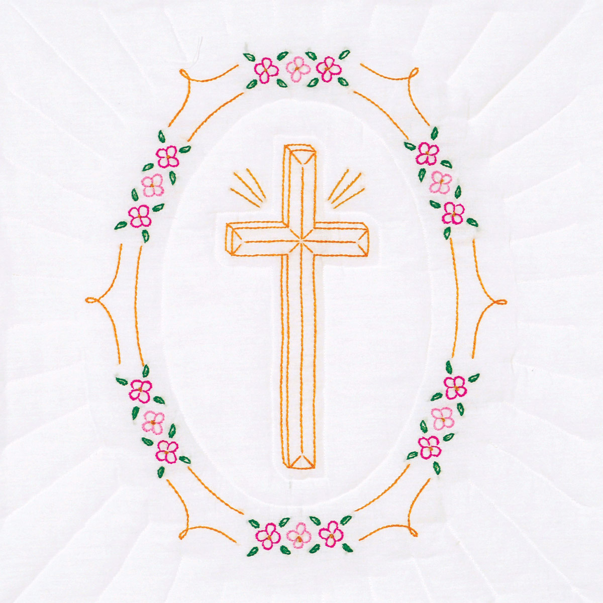 18" Quilt Blocks - Cross 487