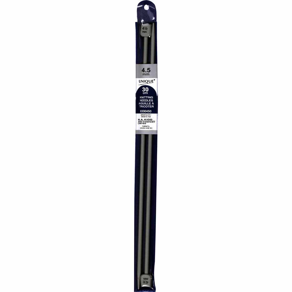 Unique Alum Knitting Needles 4.5mm 30cm 8330450
