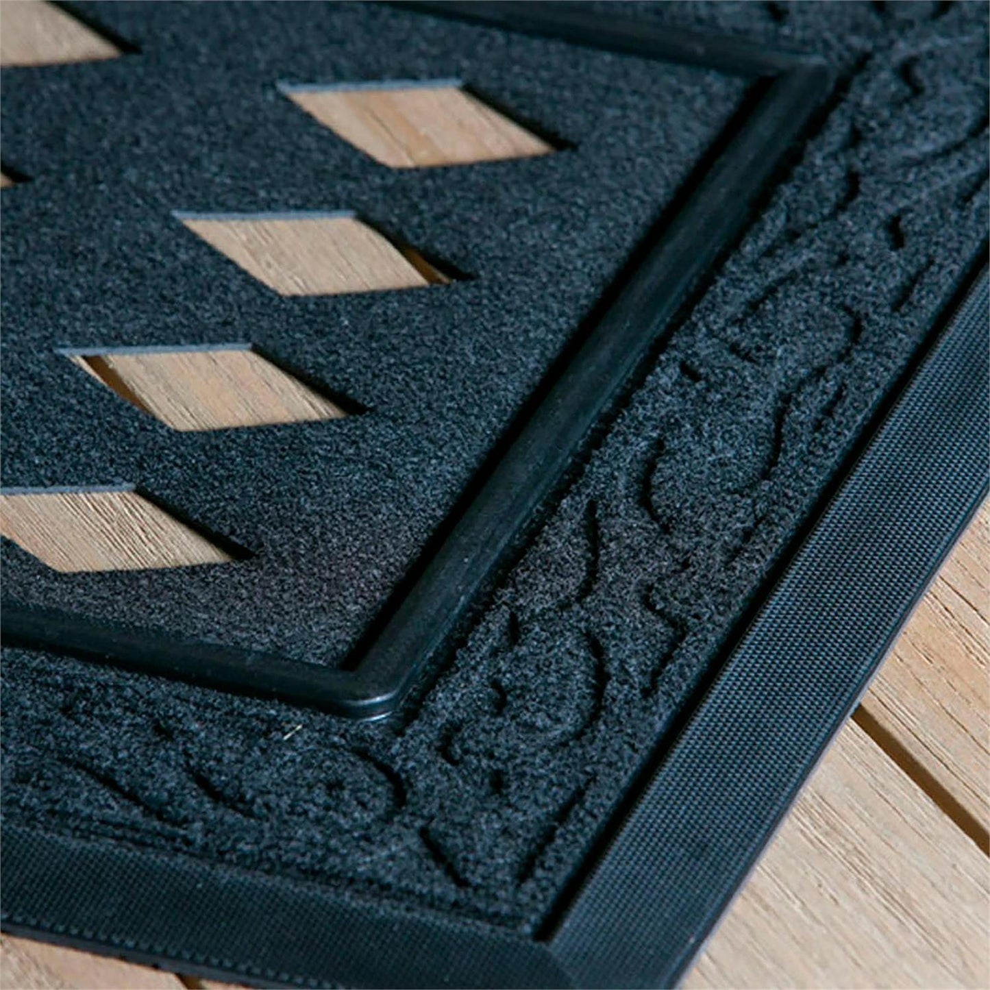 Sassafras Switch Mat Tray Black Scroll