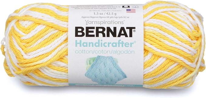 Bernat Handicrafter 42.5g - Lemon Swirl 02008