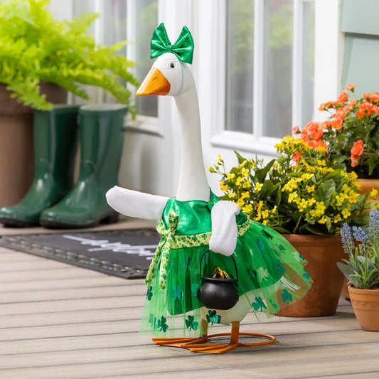 EE Porch Goose Outfit - St. Patricks Day