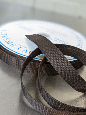 Polypro Webbing 25mm Brown 730-004