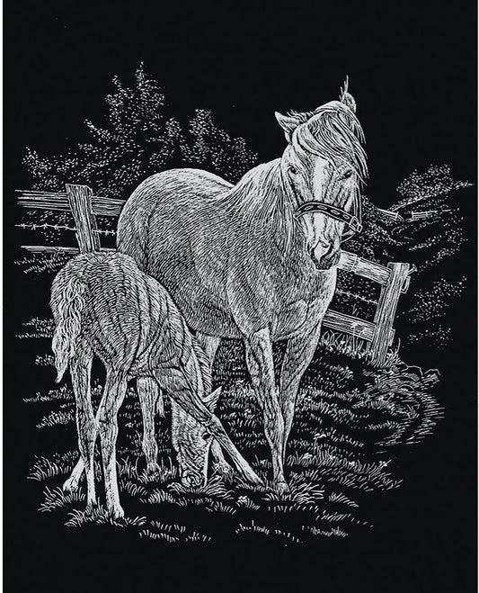 EGR Art Silver -  Mare & Foal