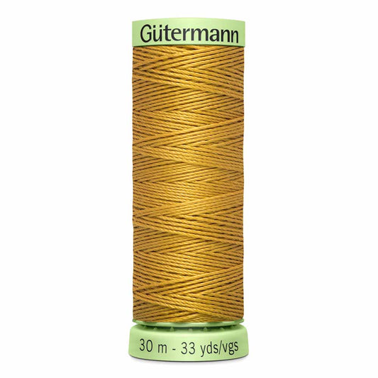 Gut Poly Thread Top Stitch 30m - Gold 865