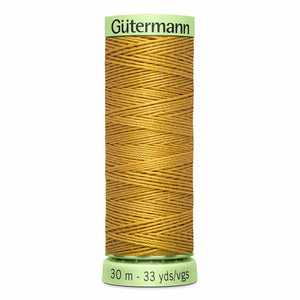 Gut Poly Thread Top Stitch 30m - Gold 865