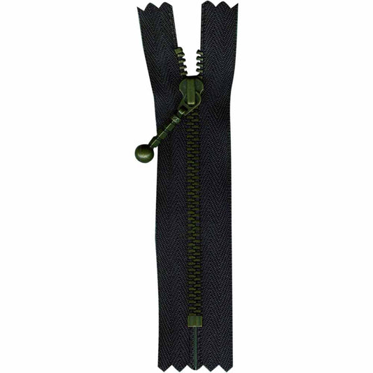 Denim Zipper 3cm - Black 0708580