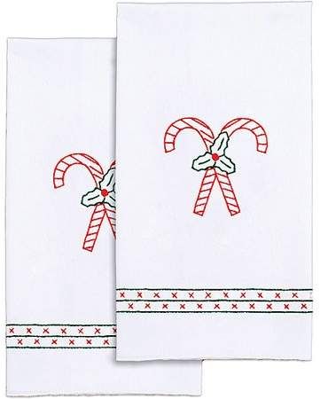 *Towel-Candy Cane