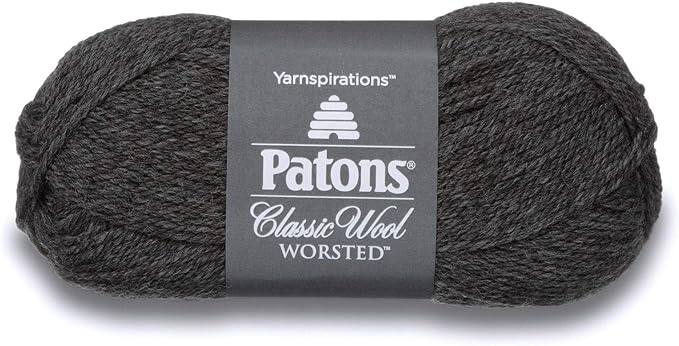 Patons Classic DK 50g - Dark Grey Heather 12042
