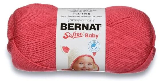 Bernat Softee Baby 140g - Soft Red 30424