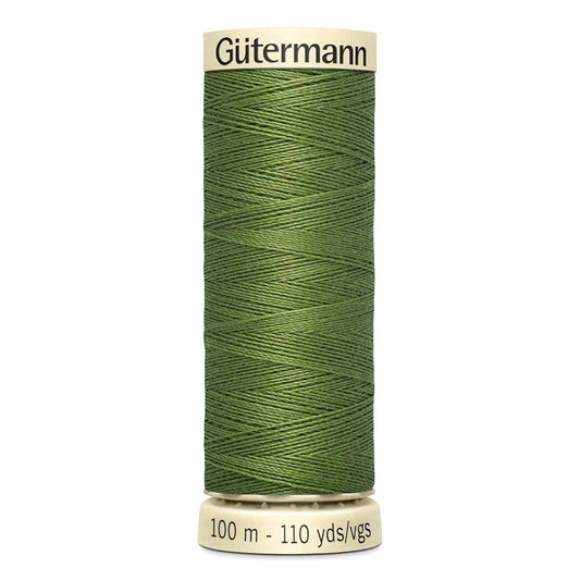 Gut Poly Thread 100m - Moss Green 776