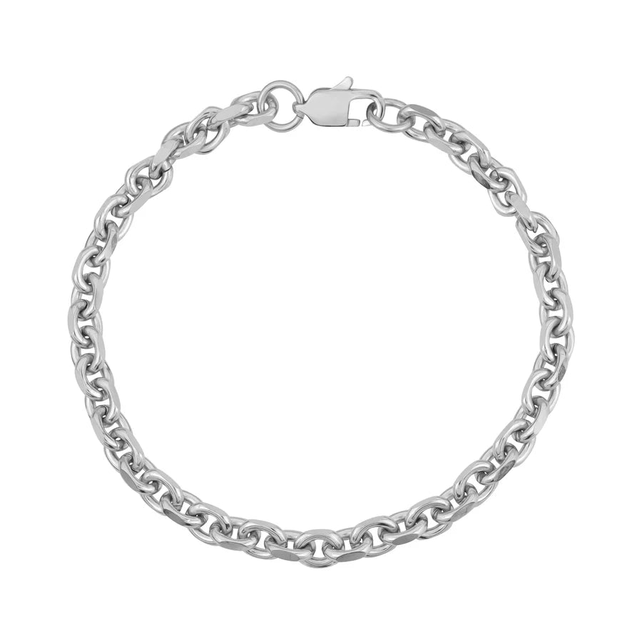 ARZ Bracelet - Anchor Link 5mm 7" B264