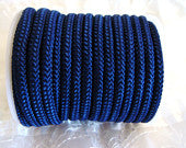 Braided Polycord Navy 5mm 197_S