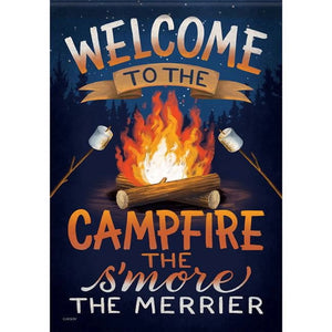 EB Garden Flag - Campfire