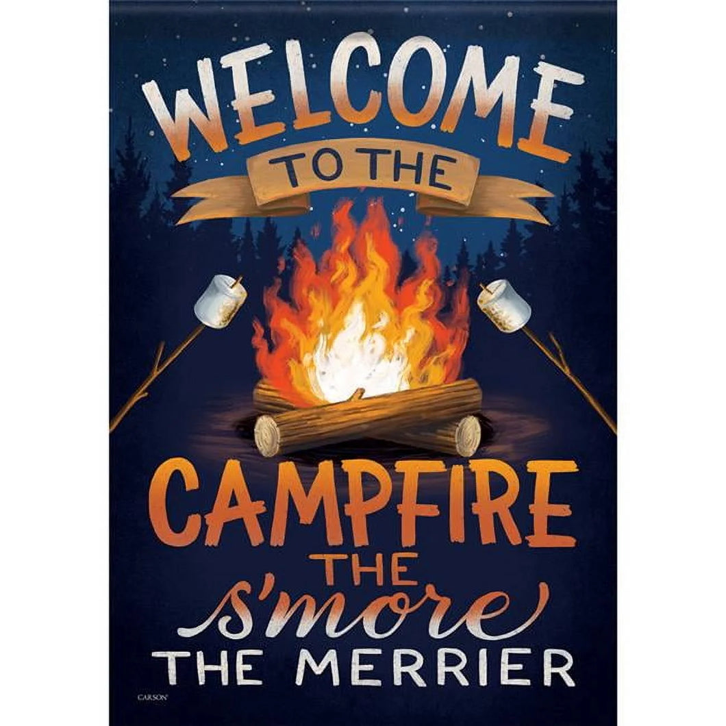 EB Garden Flag - Campfire
