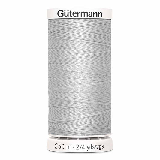 Gut Poly Thread 250m - Silver 100
