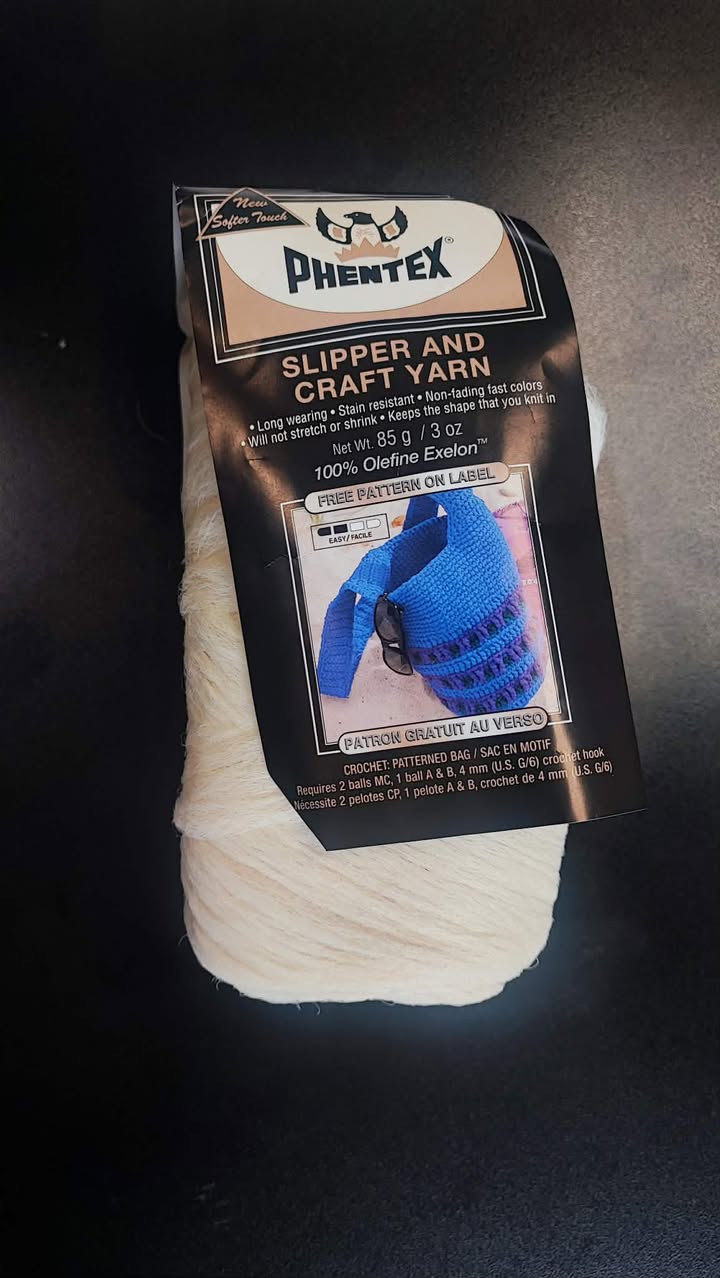 *Phentex 3-Ply Olefin 85g - Cream 01008