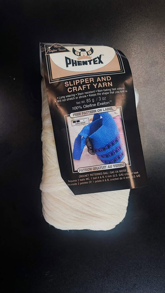 *Phentex 3-Ply Olefin 85g - Cream 01008