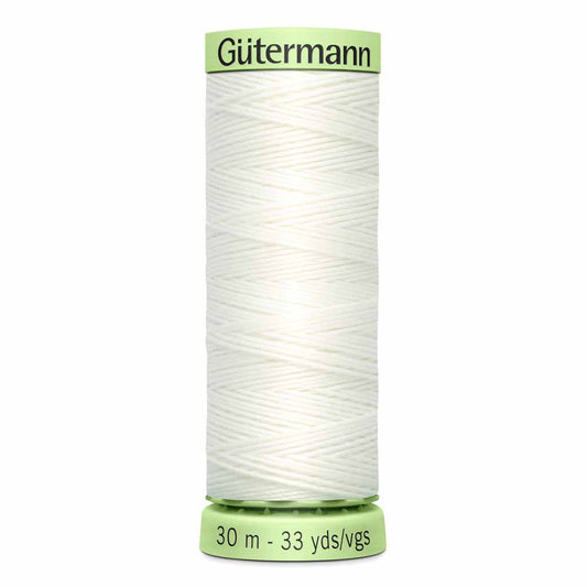 Gut Poly Thread Top Stitch 30m - Oyster 021