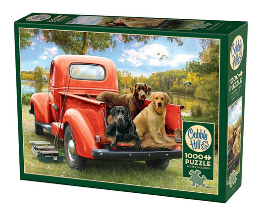 Puzzle 1000pc - Fishing Friends 40254
