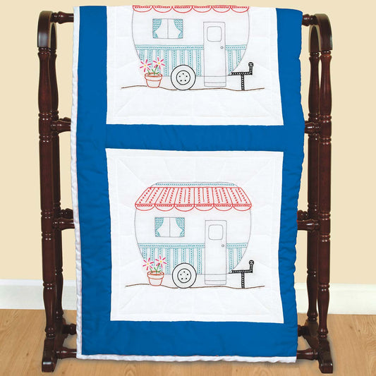 18" Quilt Blocks - Camper