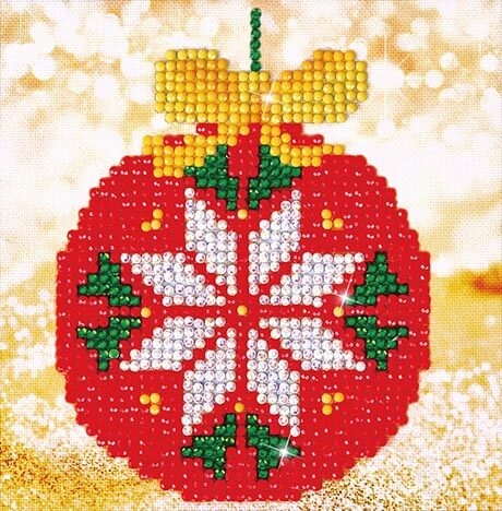 Diamond Dotz - Red Bauble DD2.021