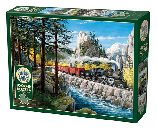 Puzzle 1000pc - Rounding The Horn (Train) 40160