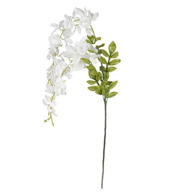 DD Sweet Pea Spray White 94cm