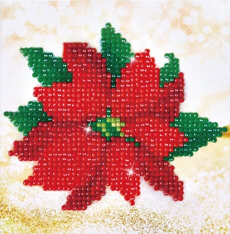 Diamond Dotz - Poinsettia Picture DD2.025