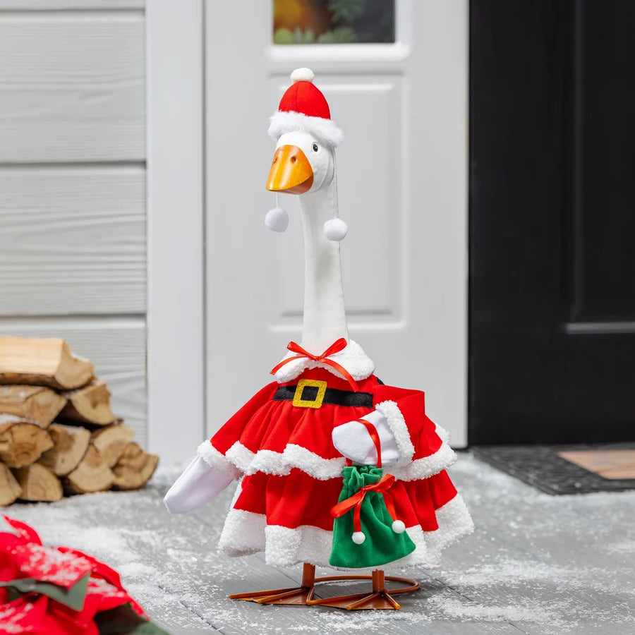 EE Porch Goose Outfit - Mrs. Claus