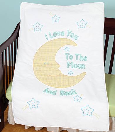 *Crib Quilt Top - Love You 893