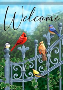 EB Garden Flag - Garden Gate
