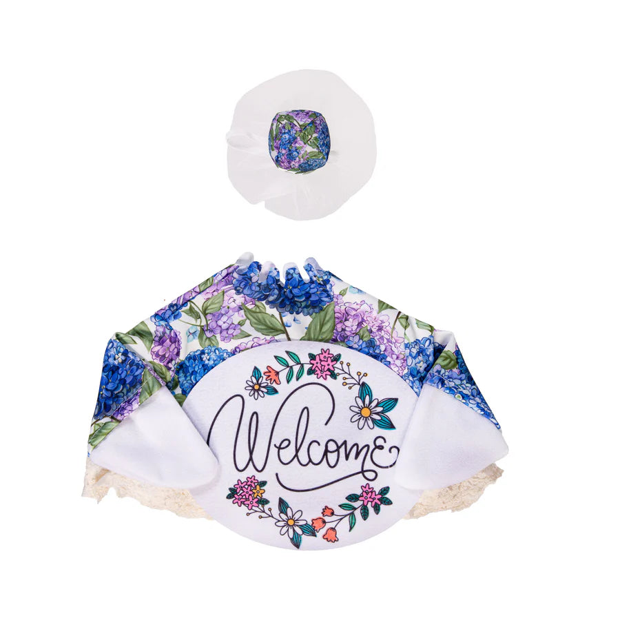 EE Porch Goose Outfit - Hydrangea Happiness