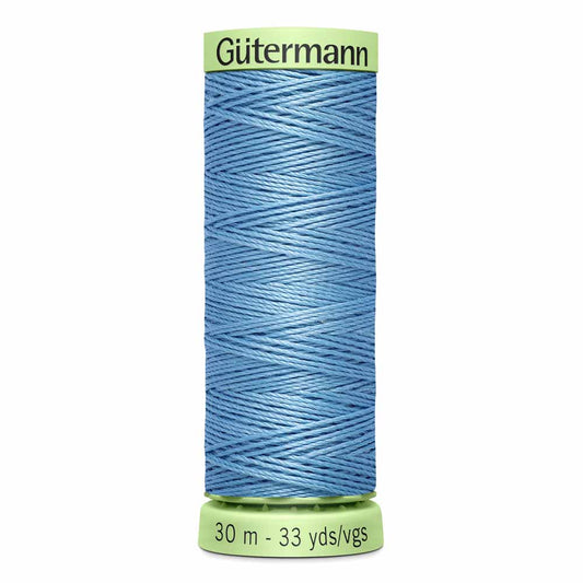 Gut Poly Thread Top Stitch 30m - Copen Blue 227