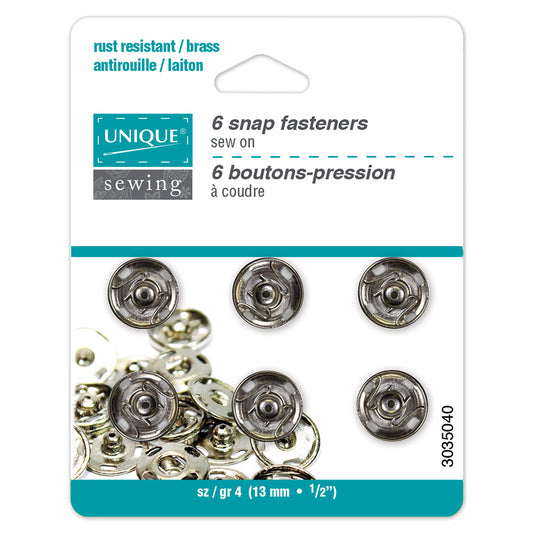 Unique Sew-On Snap 13mm 3035040