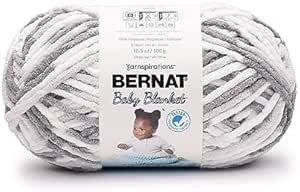 Bernat Baby Blanket 300g - Dapple grey 04811