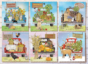 Puzzle 1000pc - Farmer's Market Truck 80275