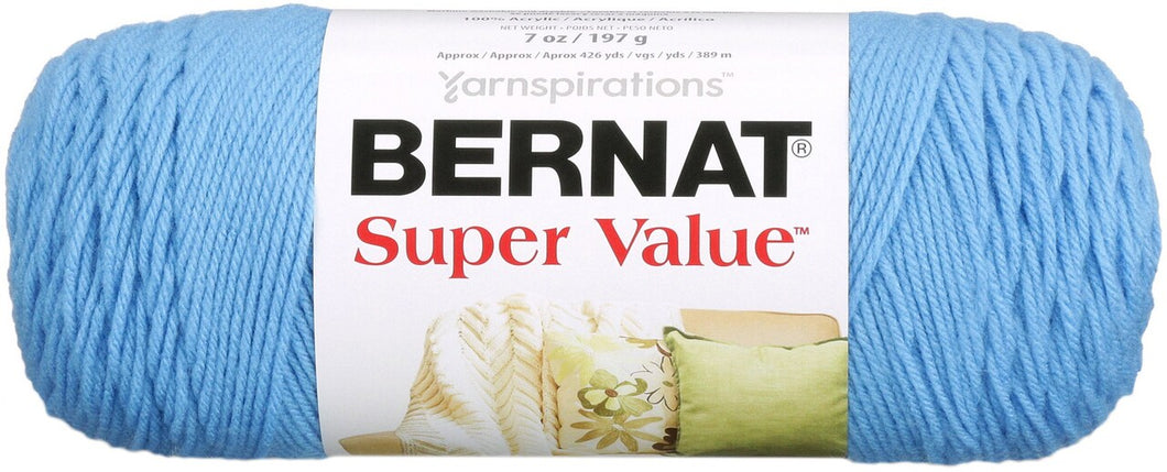 Bernat Super Value 197g - Hot Blue 53725