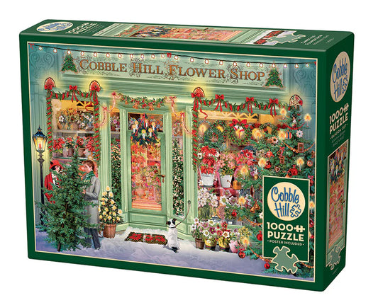 Puzzle 1000pc - Christmas Flower Shop 40011