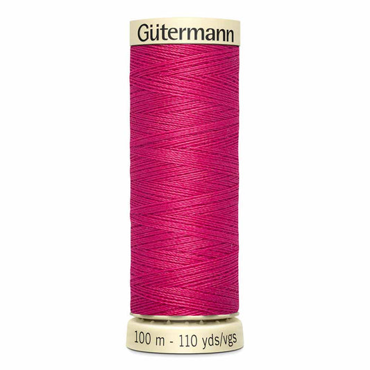 Gut Poly Thread 100m - Raspberry 345