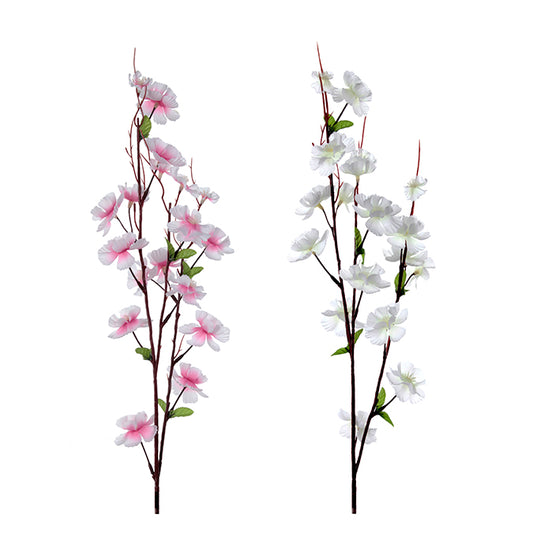 DD Peach Blossom Spray - Assorted 86cm