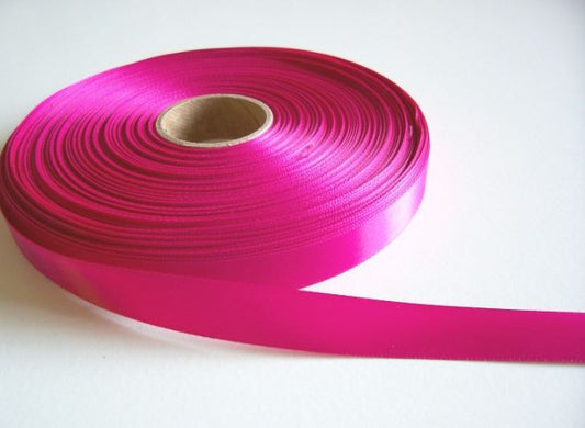 Satin Ribbon Single Face - Hot Pink 206_5-006