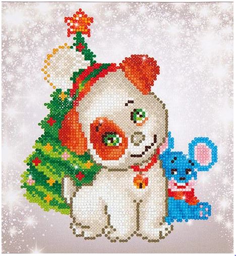 Diamond Dotz - Christmas Pup & Mouse DD3.012