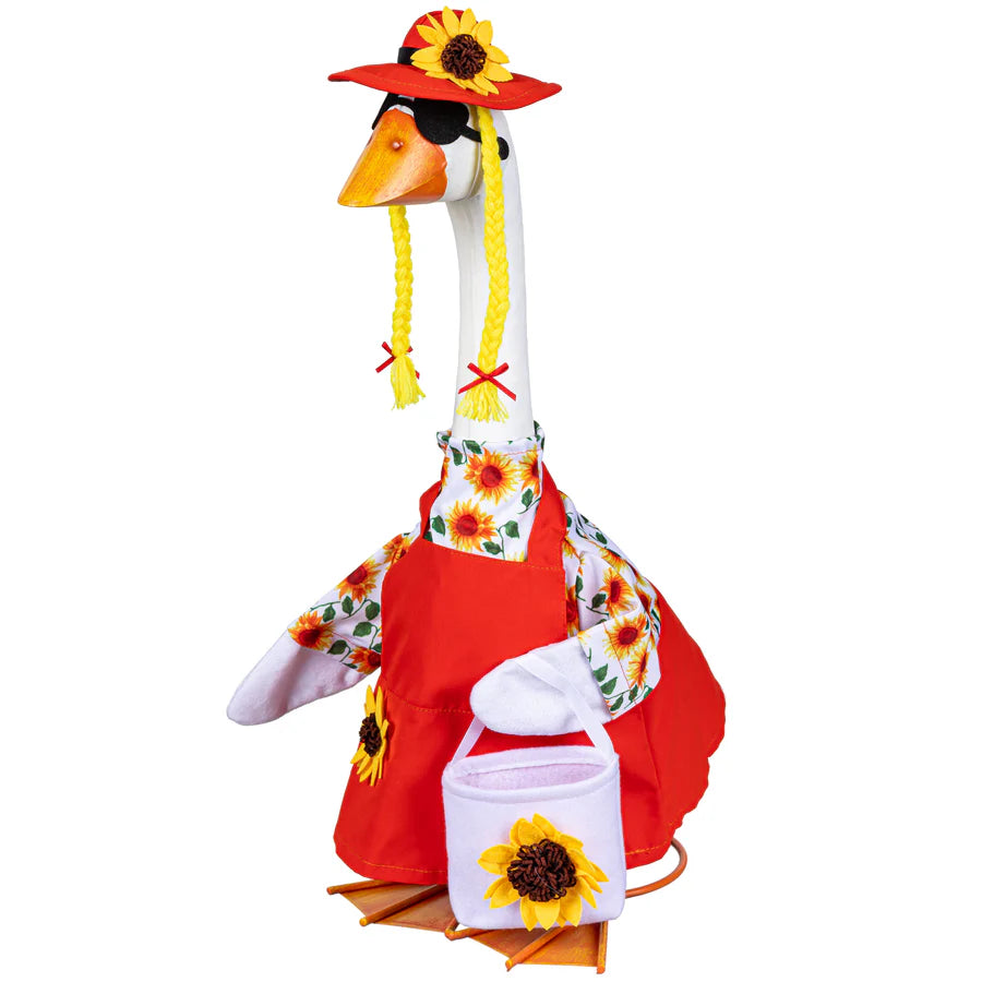 EE Porch Goose Outfit - Sunflower Dress