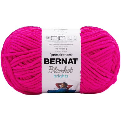 Bernat Blanket Brights 300g - Bright Pink 12042