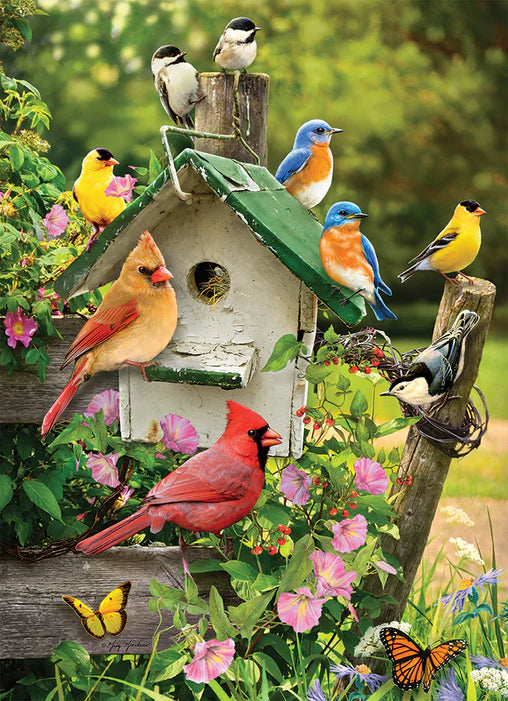 Tray Puzzle 35pc - Singing Around The Bird House 58876