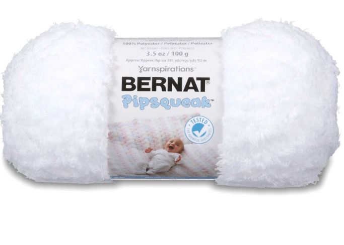 Bernat Pipsqueak 100g - Whitey White 59005