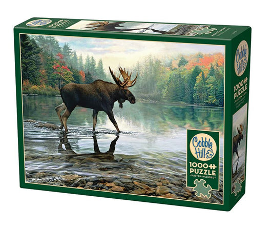 Puzzle 1000pc - Moose Crossing 40195