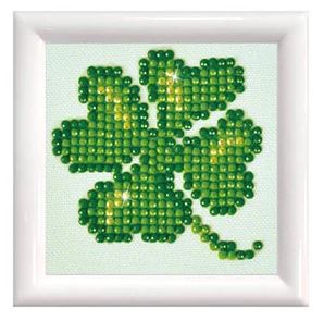 Diamond Dotz - Lucky Leaves W/White Frame DDS.011F