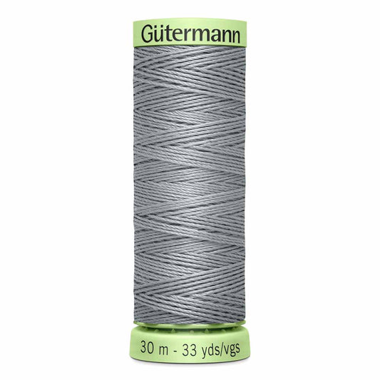 Gut Poly Thread Top Stitch 30m - Slate 110