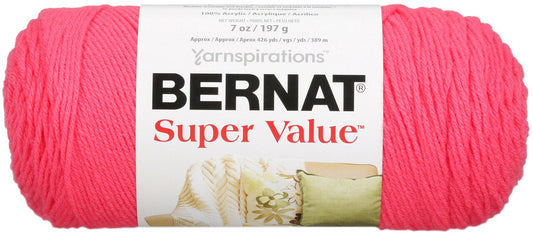 Bernat Super Value 197g - Peony Pink 53417
